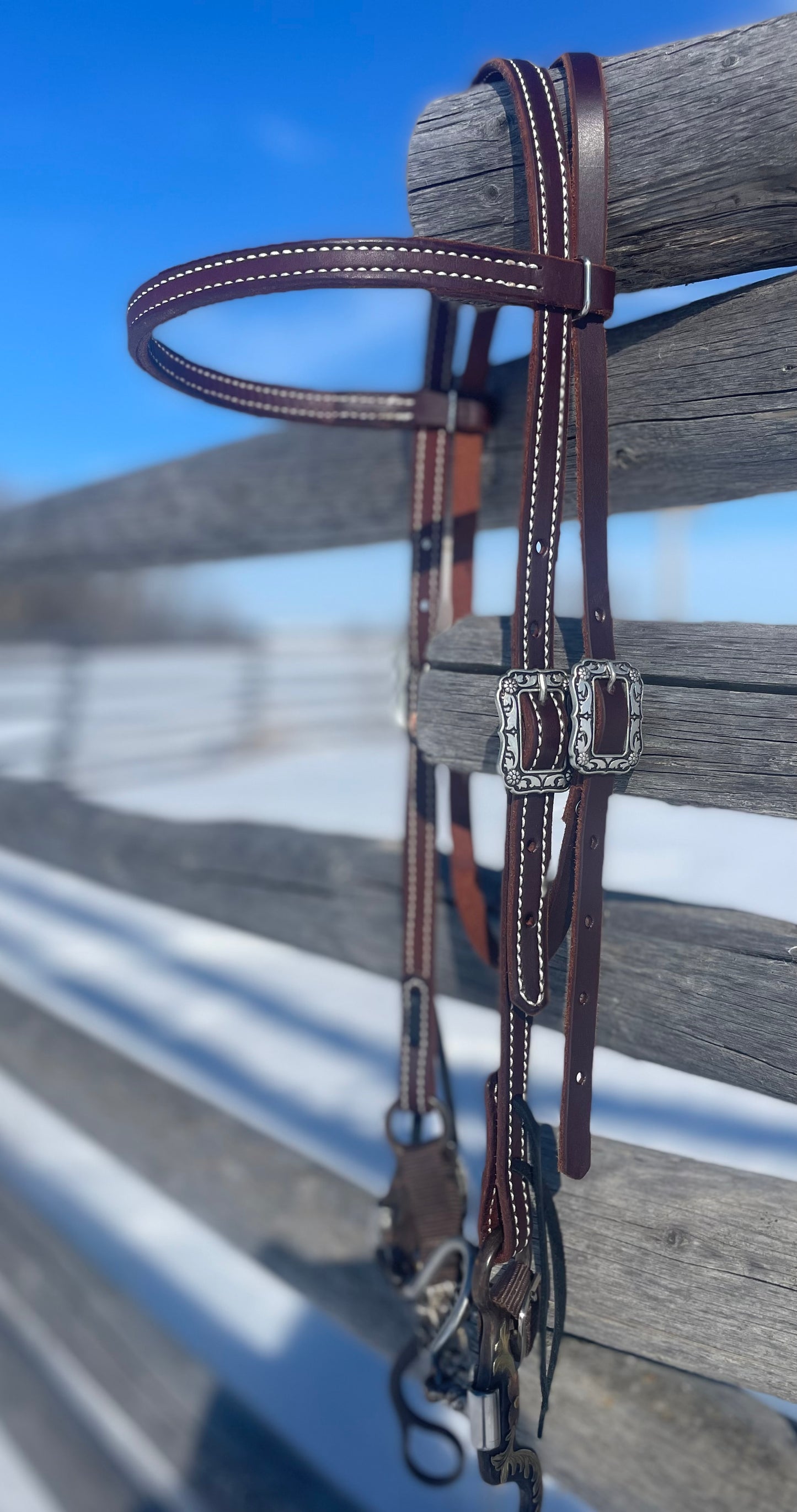 Hermann Oak 5/8 Headstall