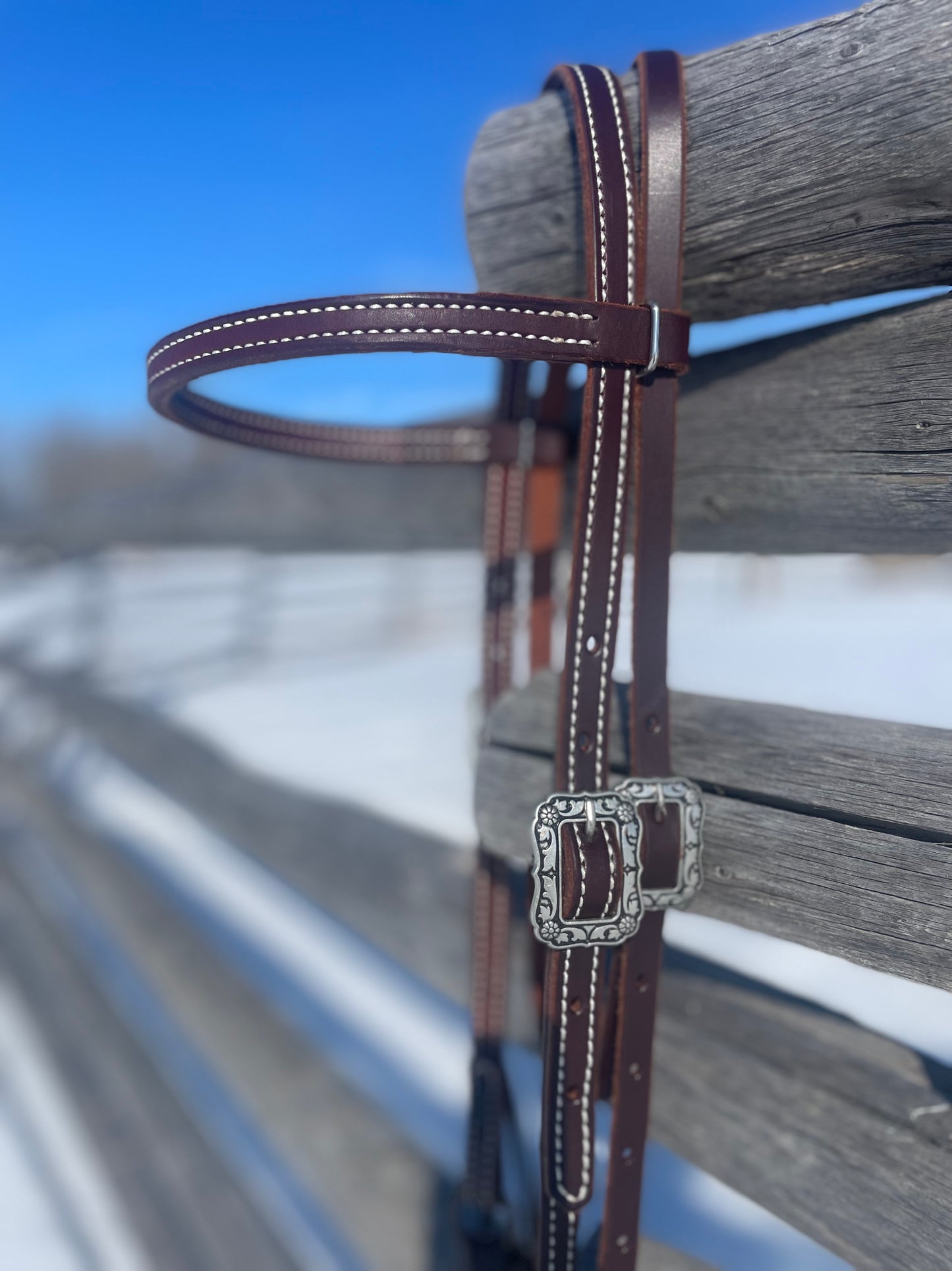 Hermann Oak 5/8 Headstall