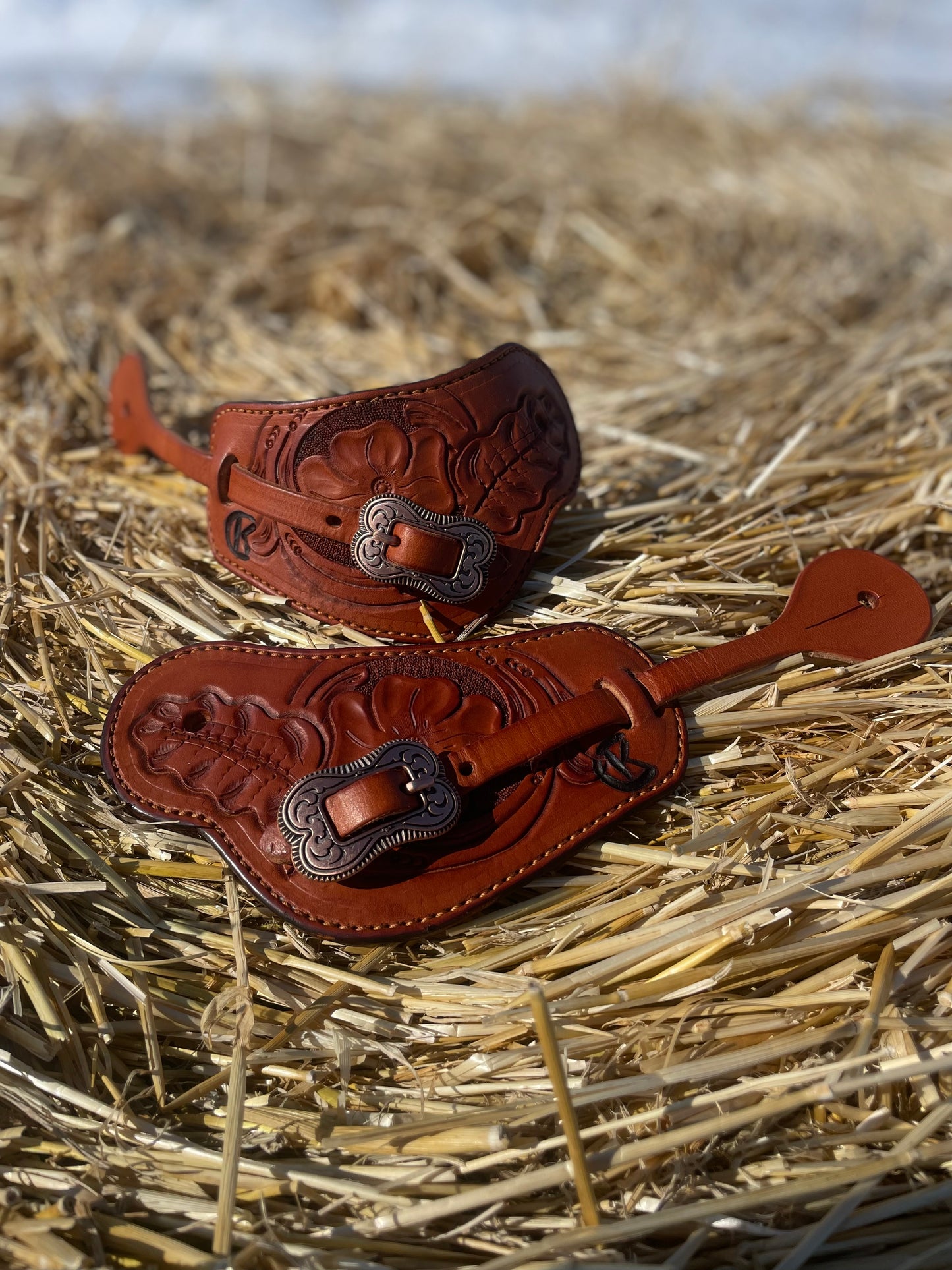 Carved Spur Straps