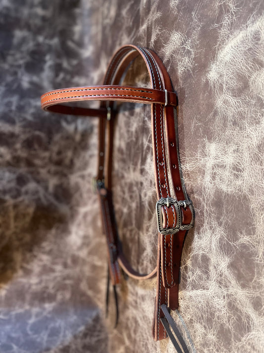 Hermann Oak 5/8 Browband Headstall