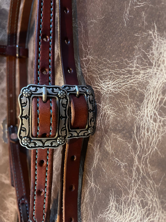 Hermann Oak 5/8 Browband Headstall